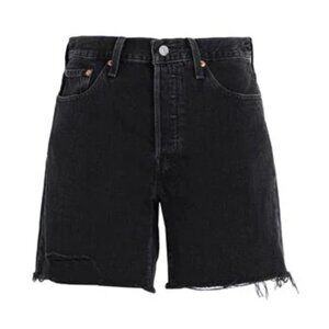 Levi’s 529 Low Rise Straight Cut Off Long Denim Shorts W31 Grey